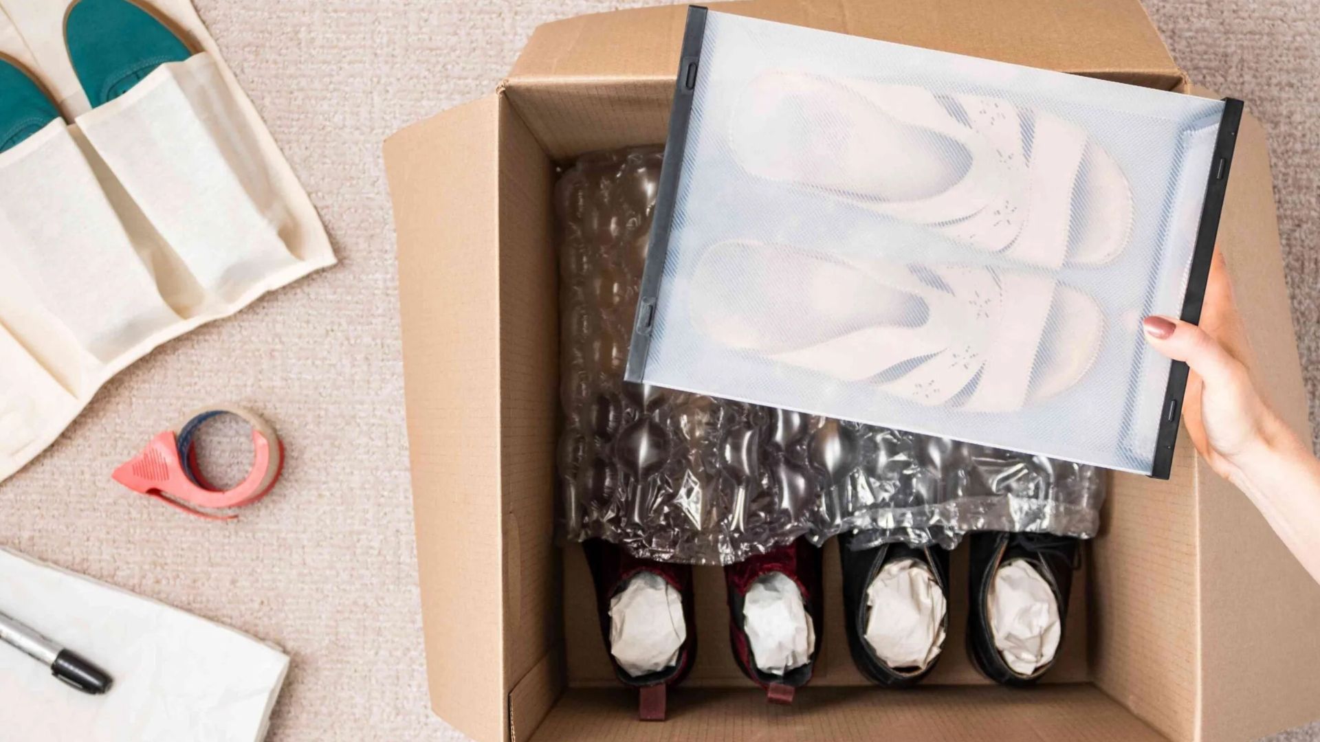 How to Efficiently Pack Shoes for Moving?